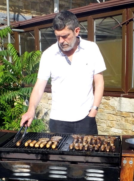 Barbecue chef Martin