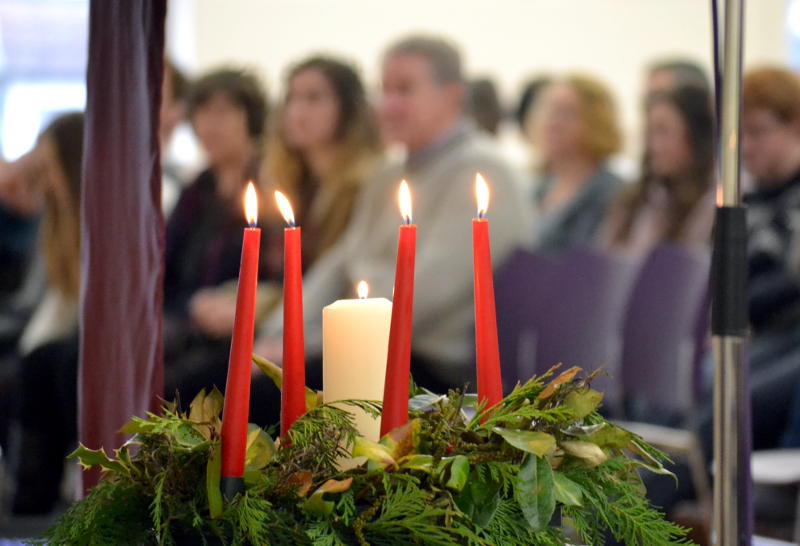 Christmas candles