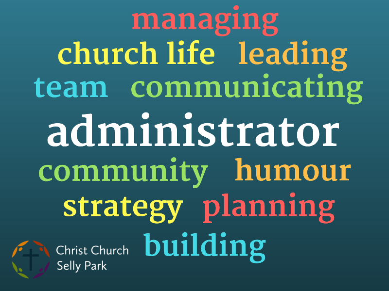 Administrator word cloud