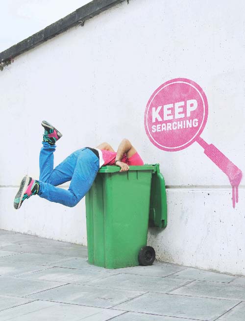 Alpha course poster: Keep searching