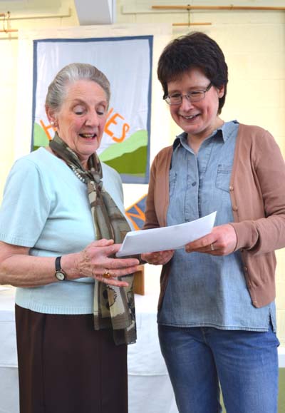 Jeanne hands over to Janet