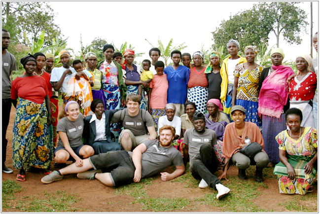 John Howell in Rwanda