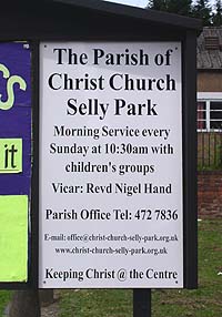 New church, new noticeboard