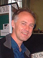 Philip Swan at the Church Centre 25th anniversary
		 celebration in 2002
