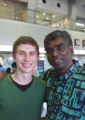 Dan with church planter Raphael in Santa Cruz, Bolivia