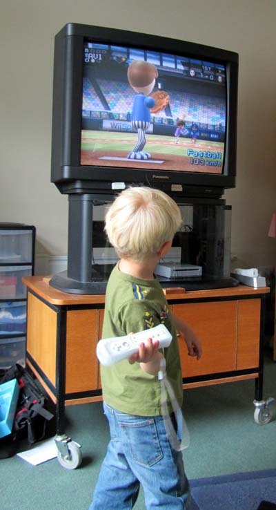 Playing with a Wii